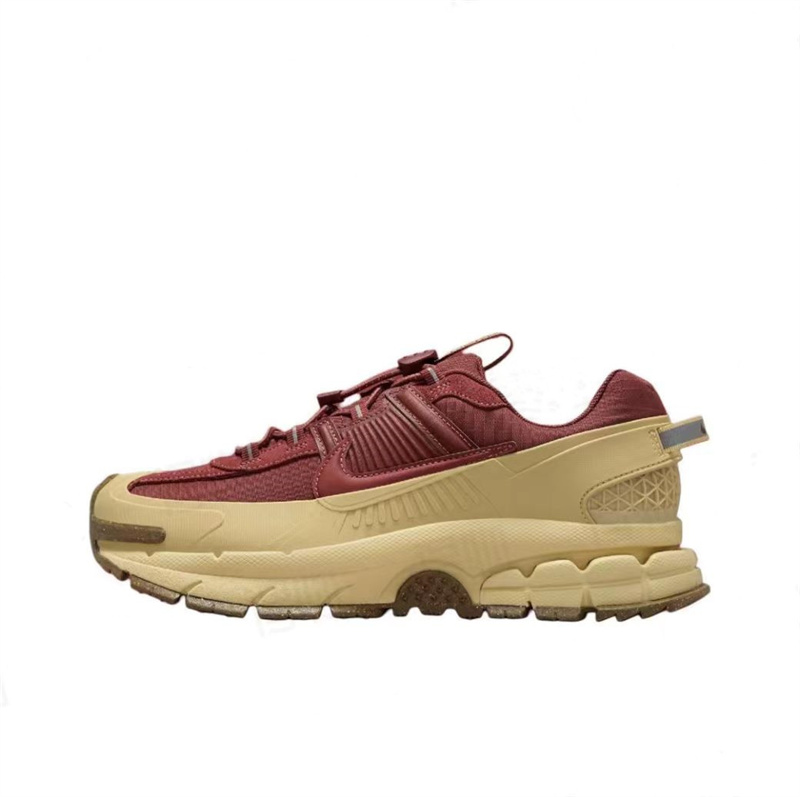 Women's Running weapon Zoom Vomero Roam 5 Red/Gold Shoes 004